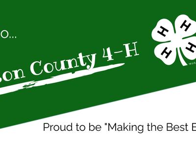 Henderson County 4-H Banner