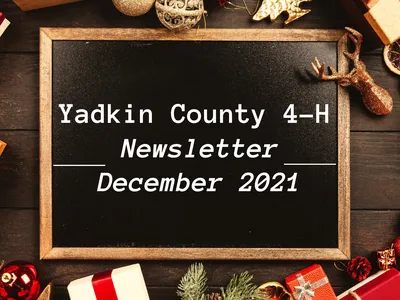 December Yadkin County 4-H Newsletter
