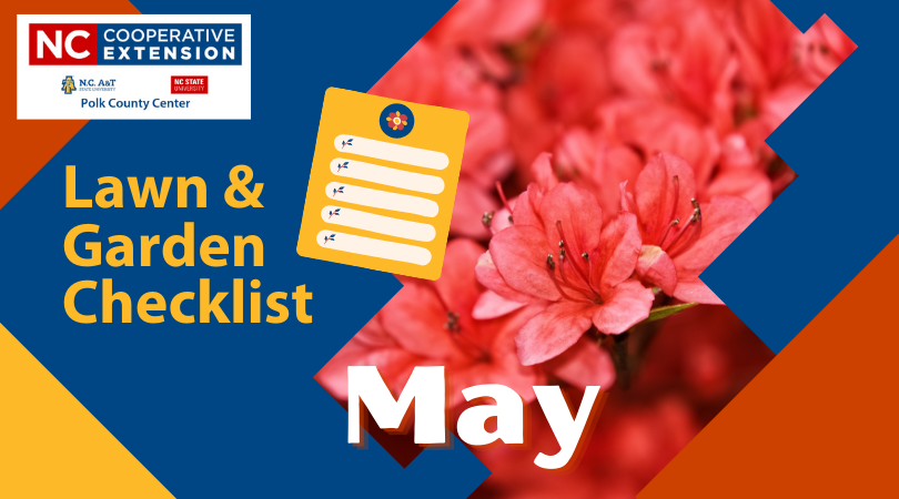 Lawn and Garden Checklist - May