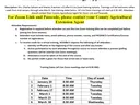 Auxin Training Flyer