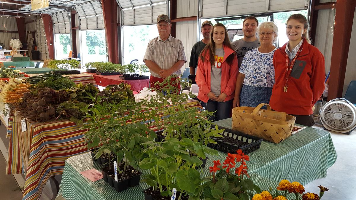 local growers at Gastonia Farmers Market