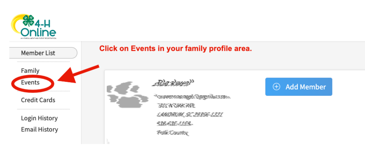 4Honline Event Sign In