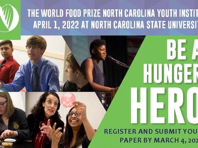 Photos of people speaking and working