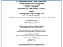 2022 Annual Landscape Contractors Workshop flyer — Feb 17, 2022; Avery Community Center, Newland, NC