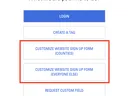 ActiveCampaign Custom Sign Up Options