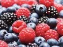 raspberries, blackberries and blueberries