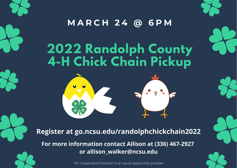 chick chain pick up information