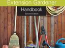 North Carolina Extension Gardener Handbook, Second Edition — gardening tools and hose on wood wall