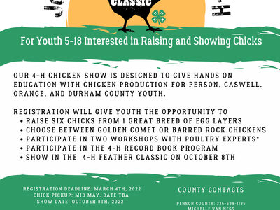 4-H Feather Classic poster