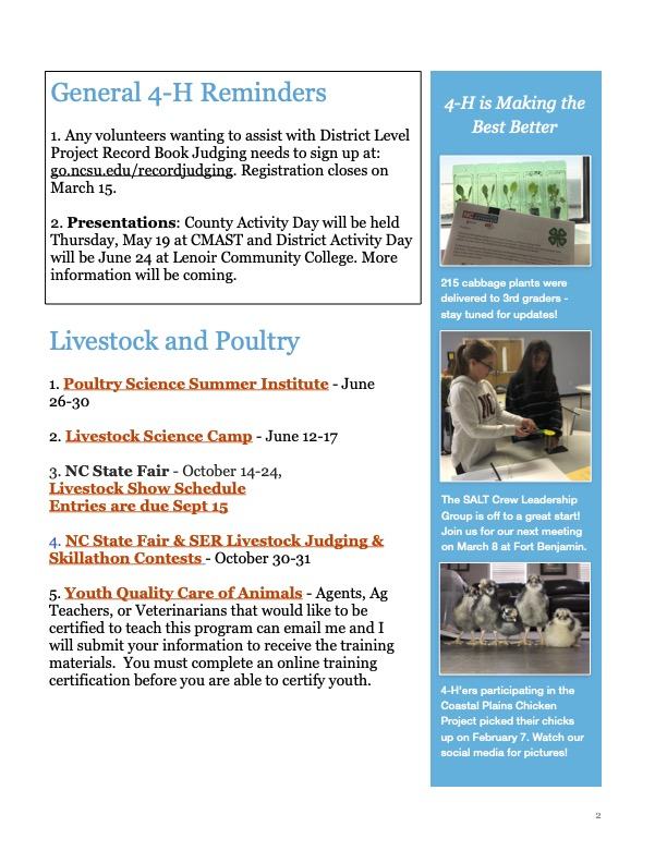 March Updates Online Page 2