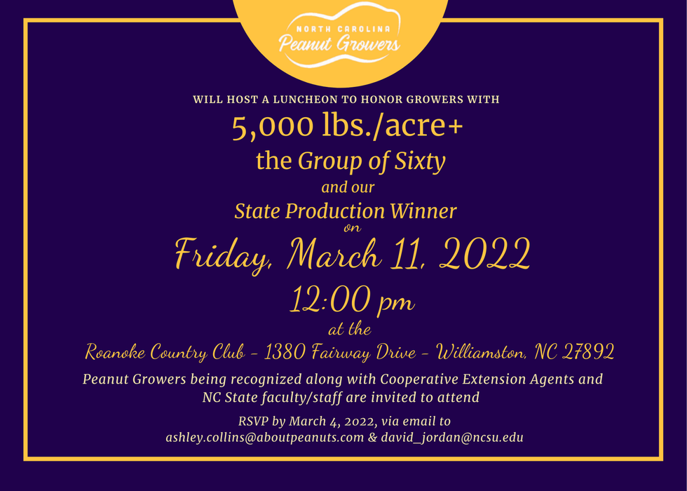 luncheon invitation for 2022 5K club