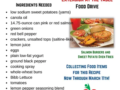Extension At The Table Food Drive