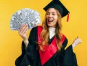 Graduate with Scholarship Funds