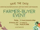 Farmer-Buyer event poster