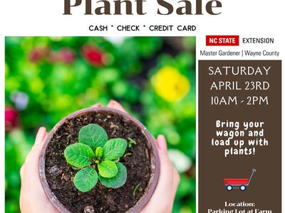 2022 Spring Plant Sale Flier