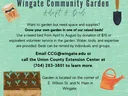Garden Bed Rental, Charlotte NC, Union County