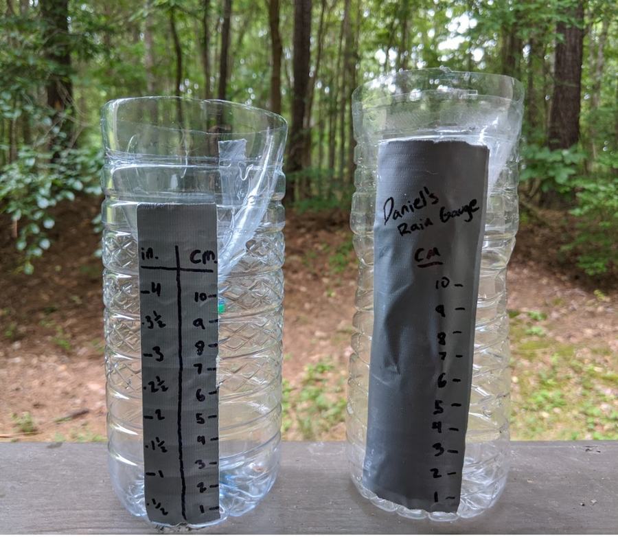 two Rain Gauges