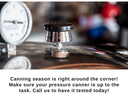 information on calling our office, pictures of pressure dial and pressure jiggler