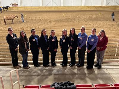 Horsekateers at Judging Contest