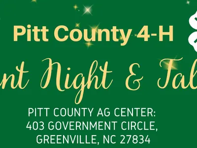 Pitt County 4‑H Achievement Night & Talent Show — Jan 23, 2023, 6:00 PM; Ag Center, Greenville NC
