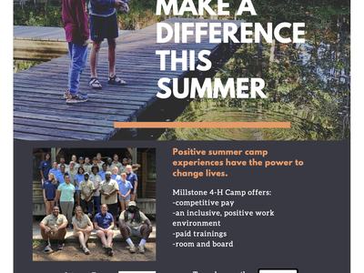 Make a Difference this Summer flyer.