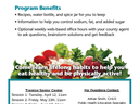 Nutrition Program for Adults flyer: Steps to Health SNAP-Ed — sessions at Trenton Senior Center