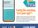 cellphone advertisement for mentl helth America mental health test