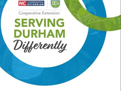 NC Cooperative Extension Durham County cover: "Serving Durham Differently" and "2022 Report to the Community"