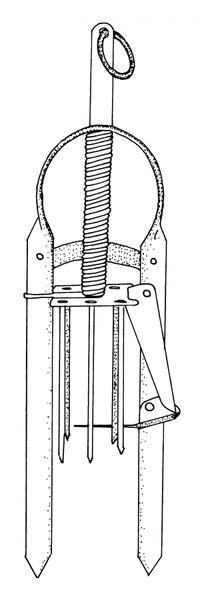 Mole spear trap