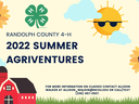 summer agriventures with barn and sun
