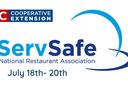 NC Cooperative Extension and ServSafe National Restaurant Association logo; July 18–20