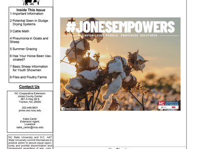 Livestock Newsletter - May 2022 Edition