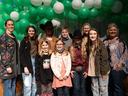 Members and leaders of the Livestock 4-H Club pose at the 2022 4-H Achievement Night in February. Several of their members earned state awards for their project work. From left to right, Olivia Ford, Jordan Mitchem, Shelby Ford, Ellie Shuping, Addison Dun
