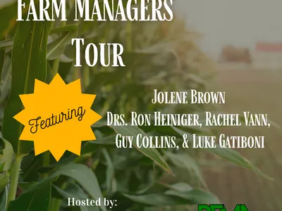 Blackland Farm Managers Tour poster — August 3, 2022; Registration 7:00 am, Presentations 8:00 am
