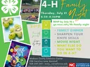 family night flyer