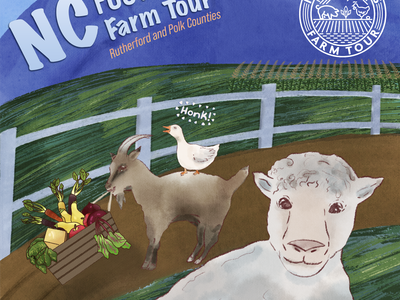 Farm tour poster