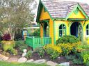 NHC Arboretum Children's Garden playhouse