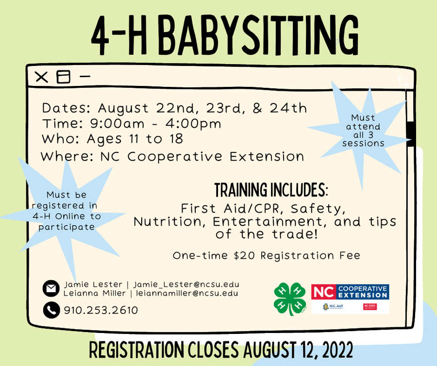 4-H Babysitting