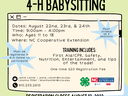 4-H Babysitting