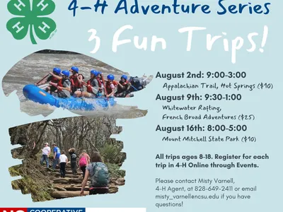 Rafting and hiking
