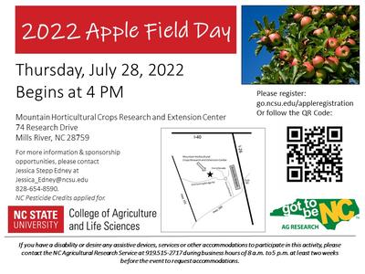 Apple Field Day Flyer 2022