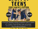 Spruce Pine Public Library Chopped Teens, Food Panty Edition. Ages 13-19, a summer reading cooking competition open to teams of 1-3 teens. Cook the best meal and win prizes! July 21, 3 p.m. – 6 p.m.