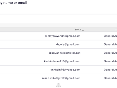 Eventbrite check-in page
