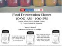 Cowee Canning Classes Flyer