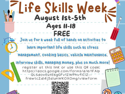 Life Skills Week Flyer.