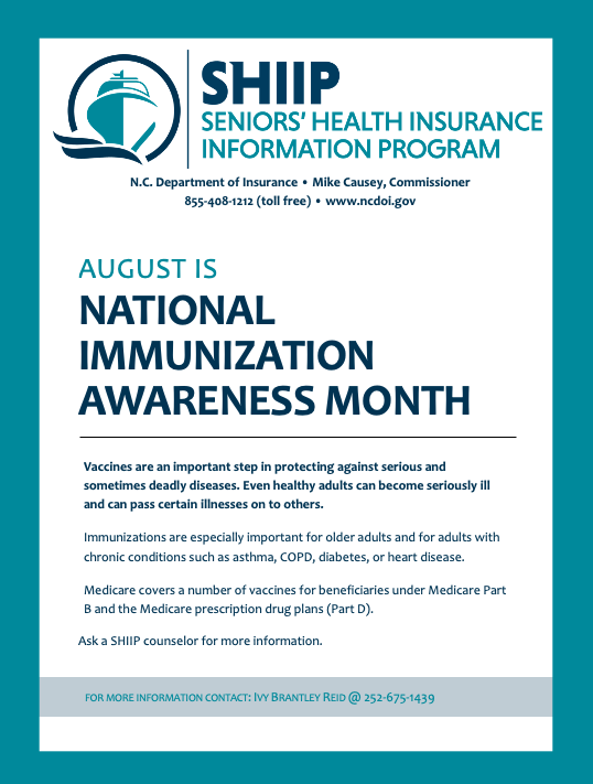 National Immunization Awareness Month Flyer