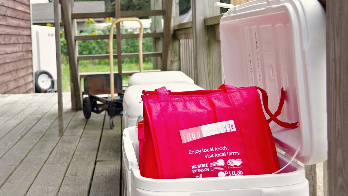 Vacationer Supported Agriculture (VSA) connects farmers to tourist through NC State Extension agitourism.