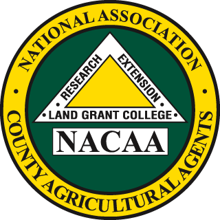 The National Association of County Agricultural Agents logo.