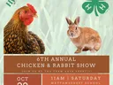 Hyde County 4-H clover, chicken and rabbit; 6th Annual Chicken & Rabbit Show — Oct 22, 2022, 11AM