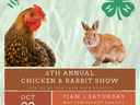 Hyde County 4-H clover, chicken and rabbit; 6th Annual Chicken & Rabbit Show — Oct 22, 2022, 11AM
